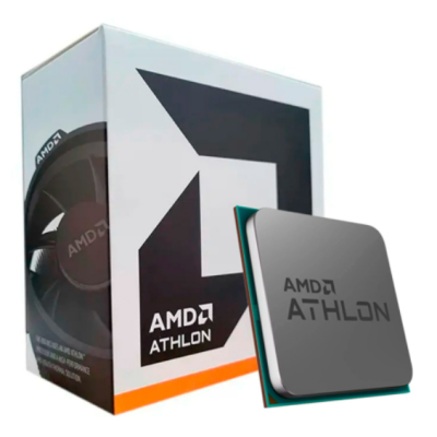 Pc Oficina Amd Athlon 3000  8gb Ddr4  Ssd Nvme 256gb Mother Gigabyte A520m Placa de red WiFi Doble banda de alta ganancia.