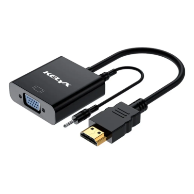 Conversor Hdmi A Vga Con Audio Kelyx Kl-cbl Hdtv Vga