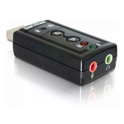 ADAPATADOR USB A AUDIO 7.1 VIRTUAL