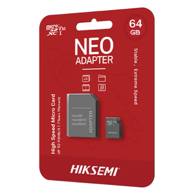 Memoria Micro Sd 64gb Con Adaptador Clase 10 Hs-tf-c1