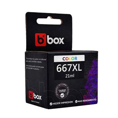 Cartucho BBOX Compatible con Hp 667xl Color